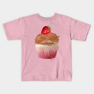 Cupcake Catnap Kids T-Shirt